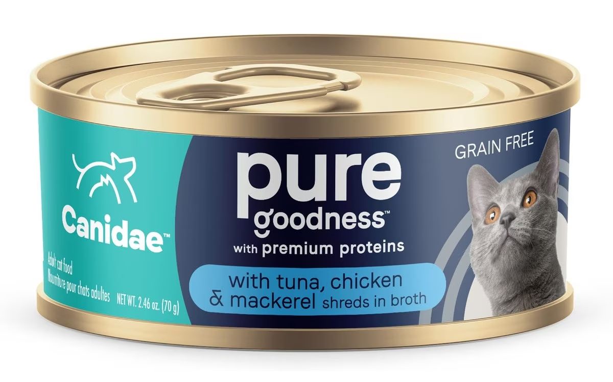 CANIDAE Adore Grain-Free Tuna, Chicken &amp; Mackerel in Broth Canned Cat Food