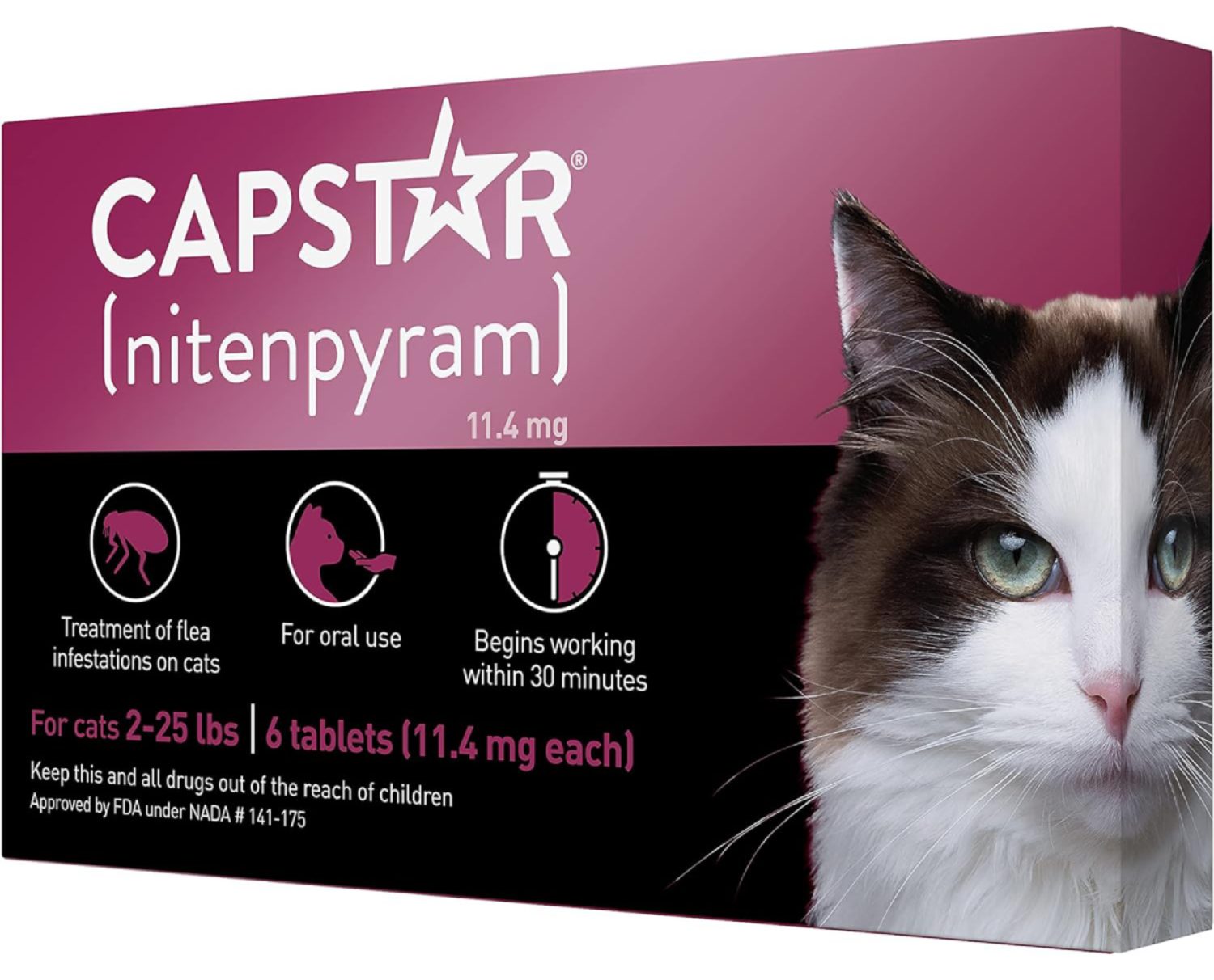 Capstar Flea Oral Treatment for Cats 