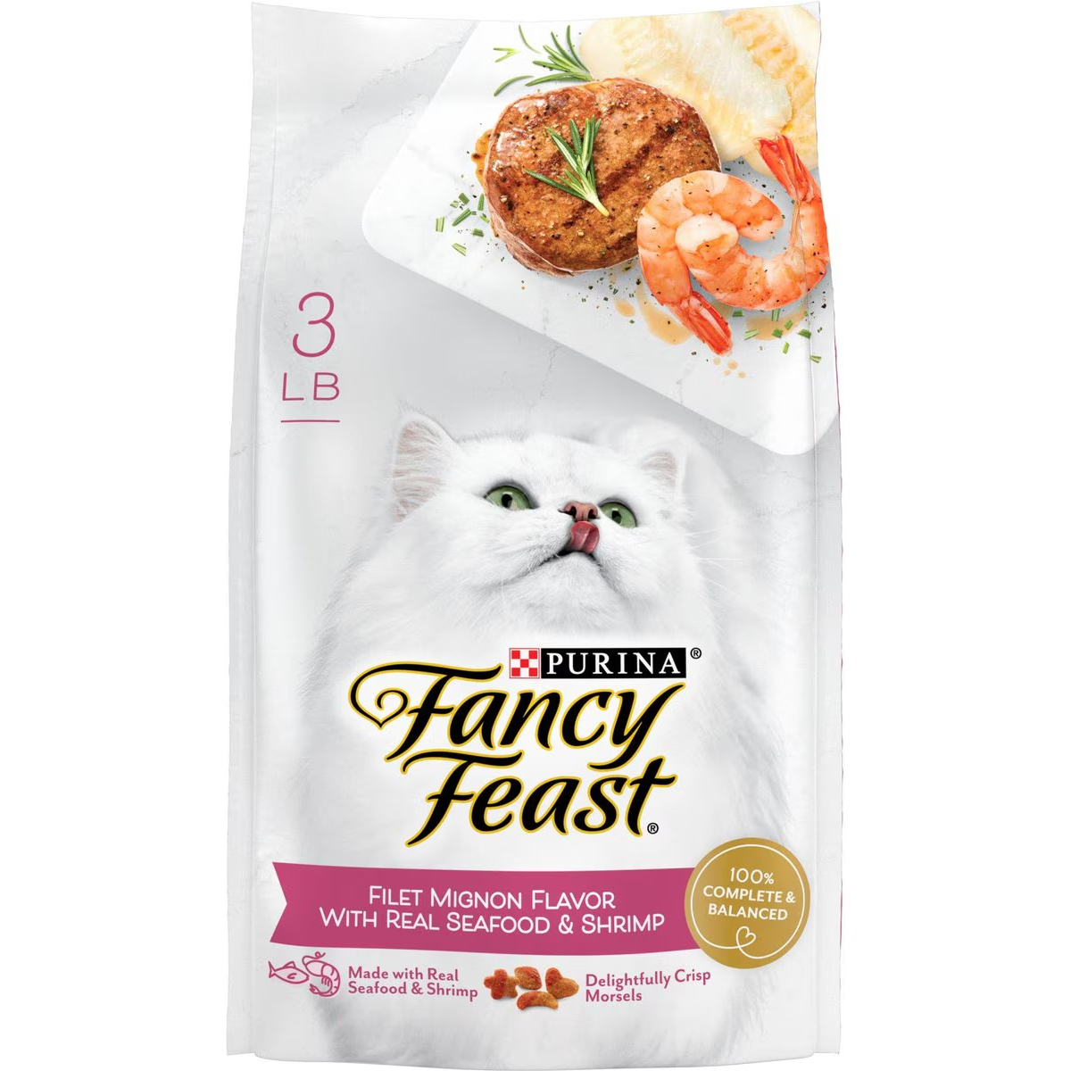 Fancy Feast Gourmet Filet Mignon &amp; Real Seafood &amp; Shrimp 