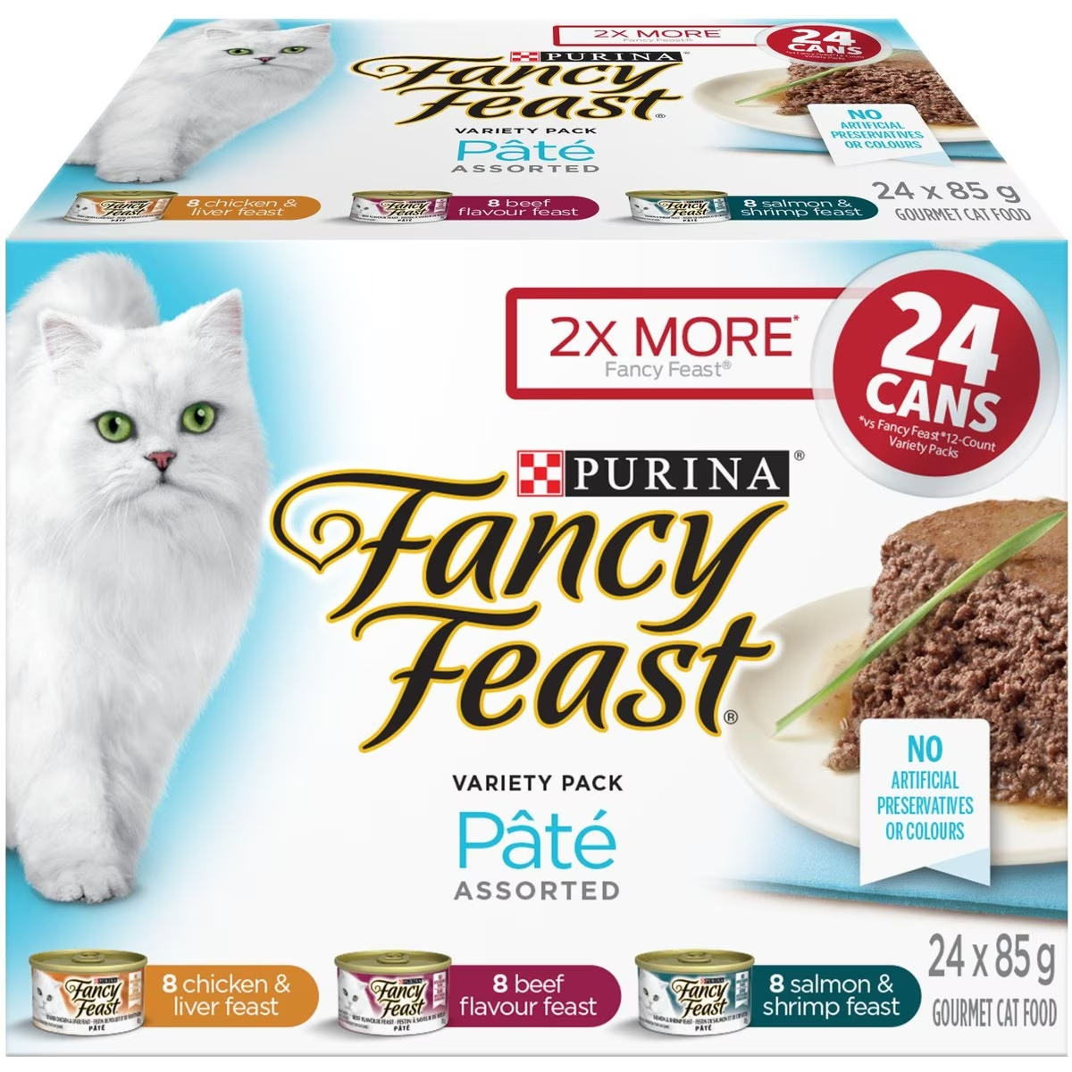 Fancy Feast Wet Pâté Variety Pack Cat Food
