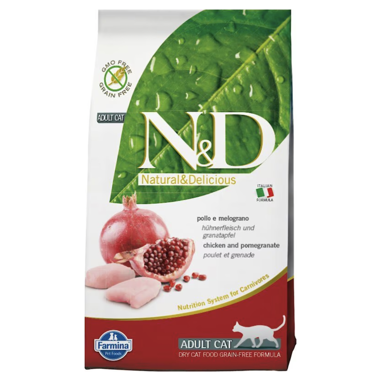 Farmina Natural &amp; Delicious Chicken Grain-Free Formula Dry Cat Food