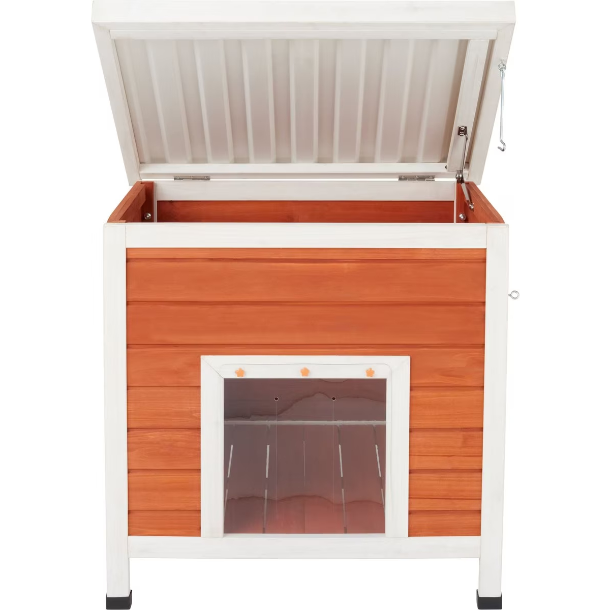 Frisco Outdoor Wooden Cat House With Retractable Roof