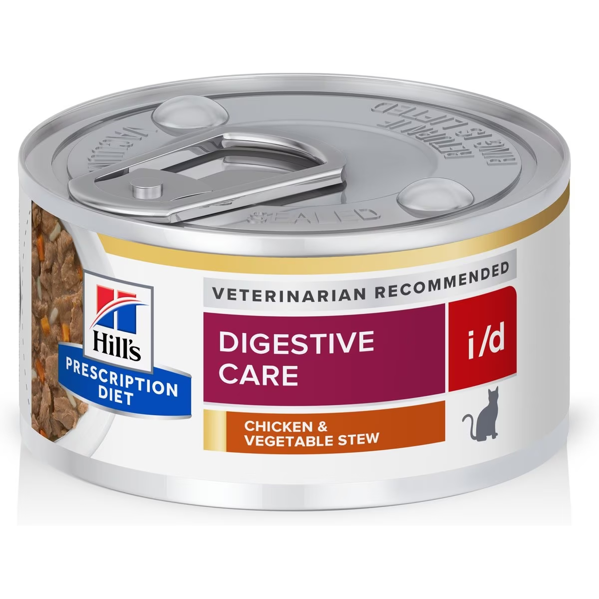 Hill's Prescription Diet i/d Digestive Care Chicken & Vegetable Stew Canned Cat Food