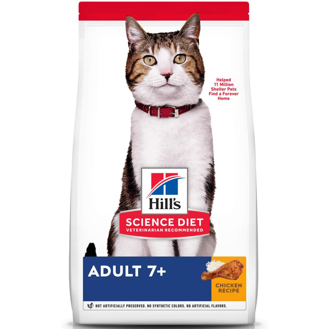 Hill's Science Diet Adult 7+ Chicken Recipe Dry Cat Food