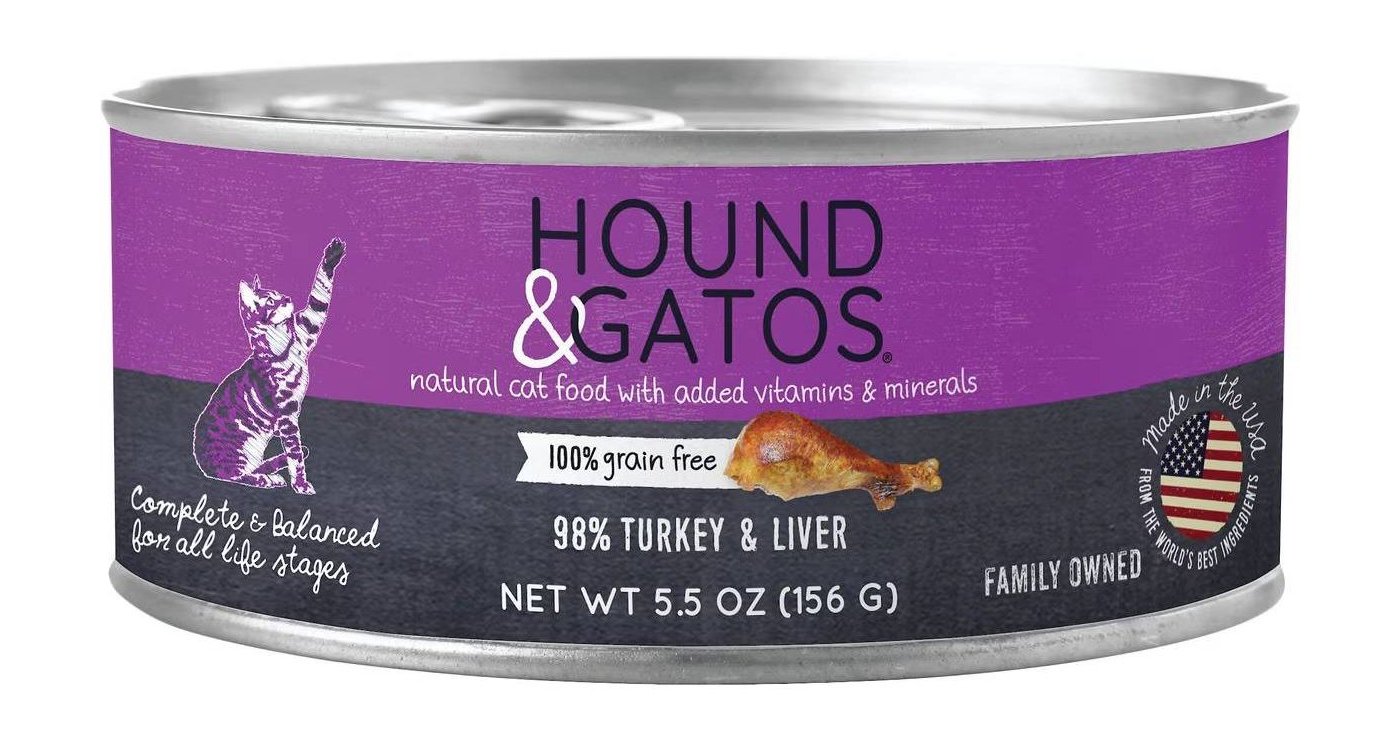 Hound &amp; Gatos 98% Turkey &amp; Liver Formula