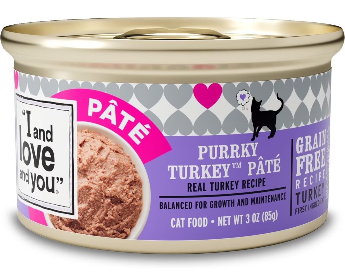 I and Love and You Purrky Turkey Pate Grain-Free Canned Cat Food