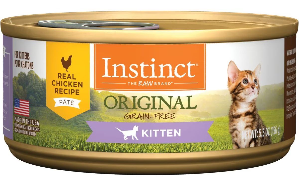 Instinct Kitten Grain-Free Pate Wet Cat Food