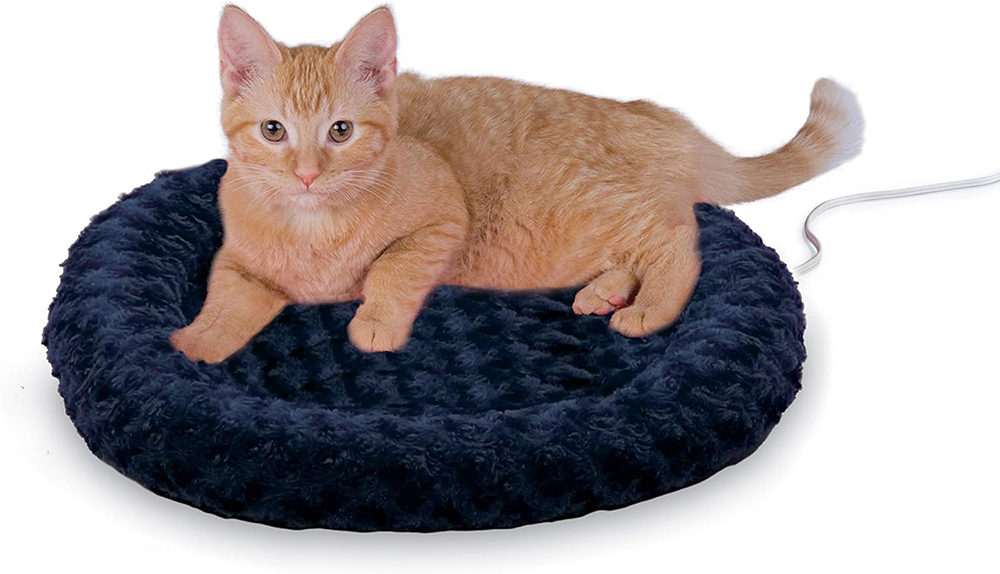 K&amp;H Pet Products Thermo-Kitty Fashion Splash Indoor Heated Cat Bed