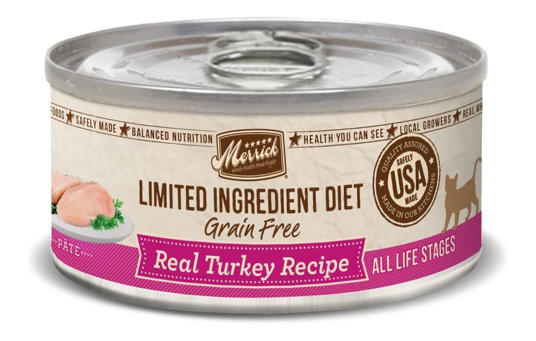 Merrick Limited Ingredient Diet Real Turkey Recipe Cat 24/5Z