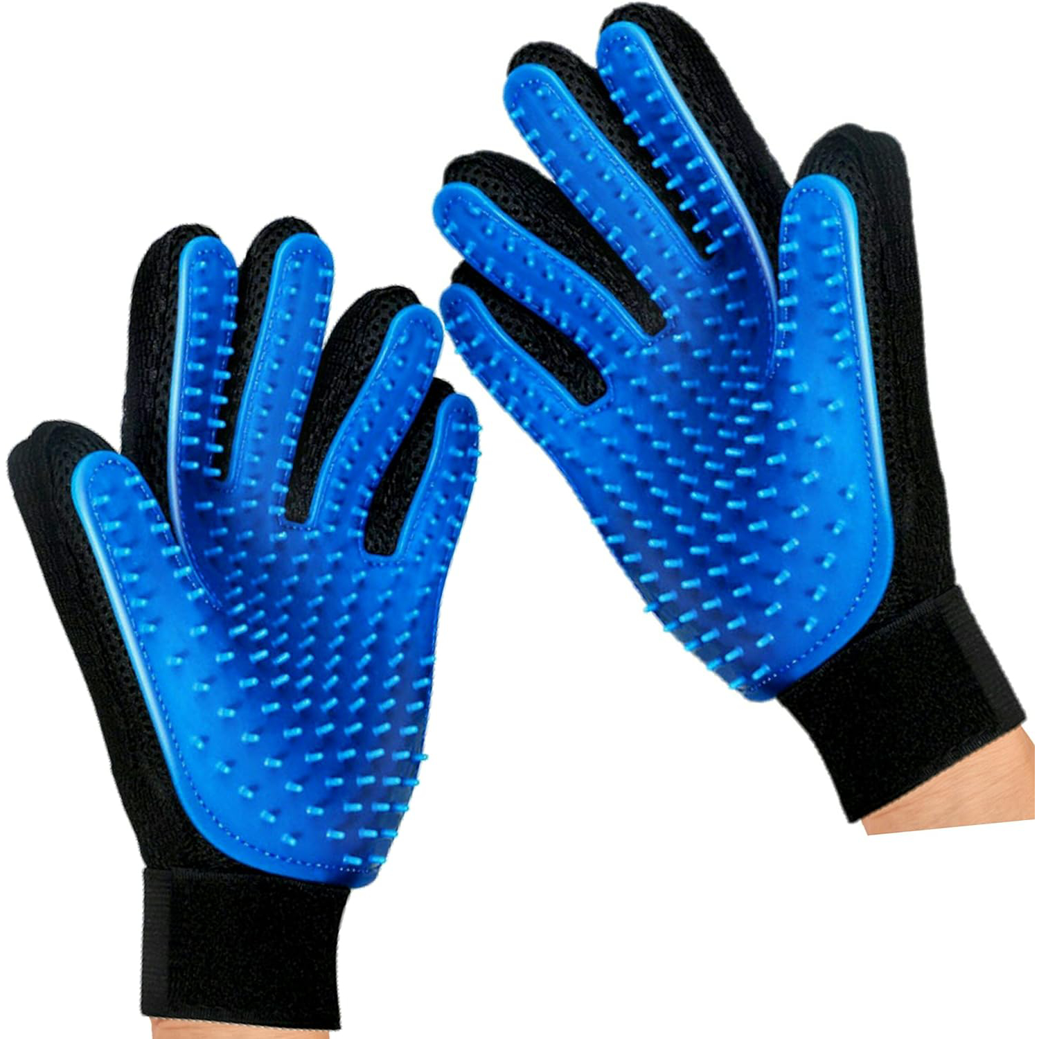 Mr. Peanut_s Pet Grooming Glove Brush and Deshedding Aid