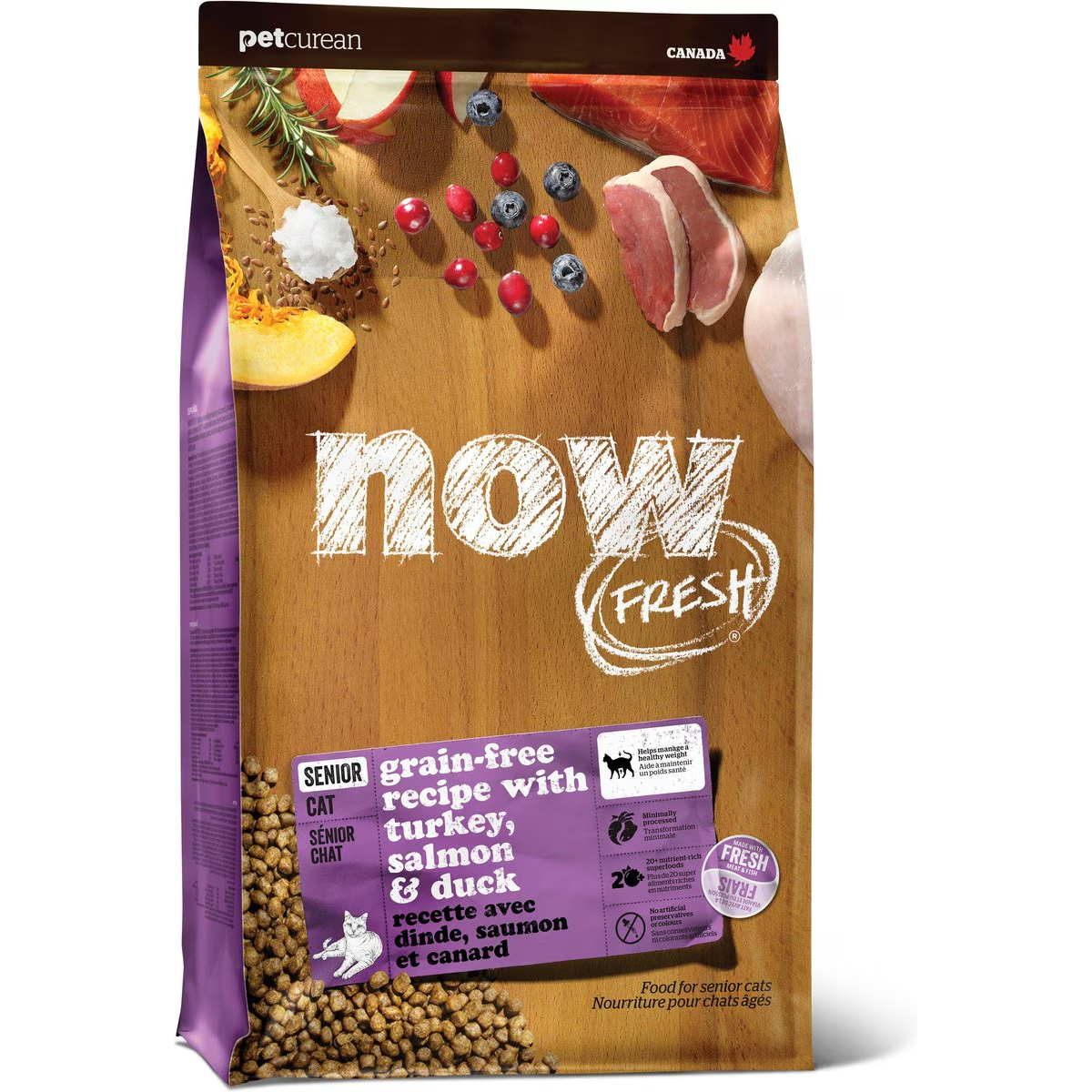 Now Fresh Grain-Free Senior Dry Cat Food 
