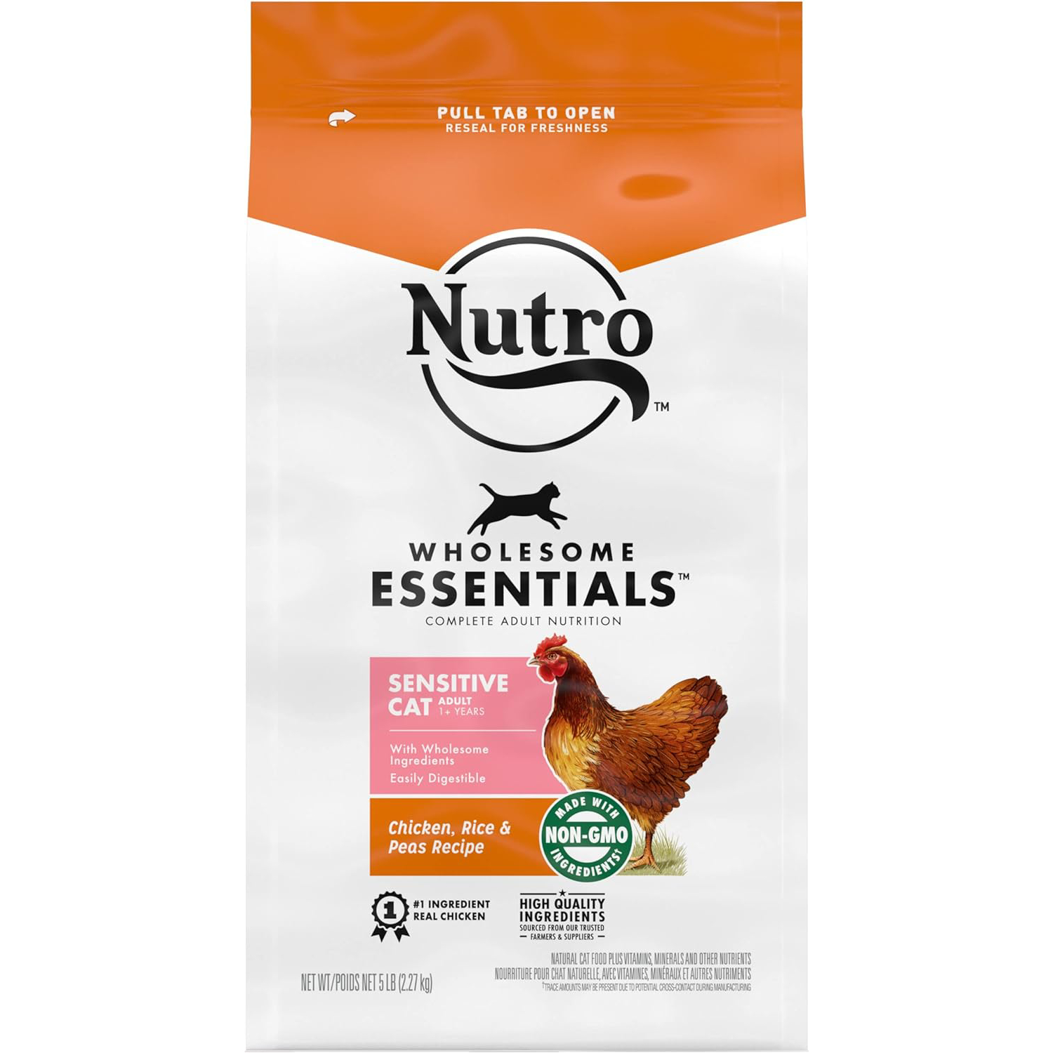 Nutro Wholesome Essentials Sensitive Chicken, Rice &amp; Peas Dry