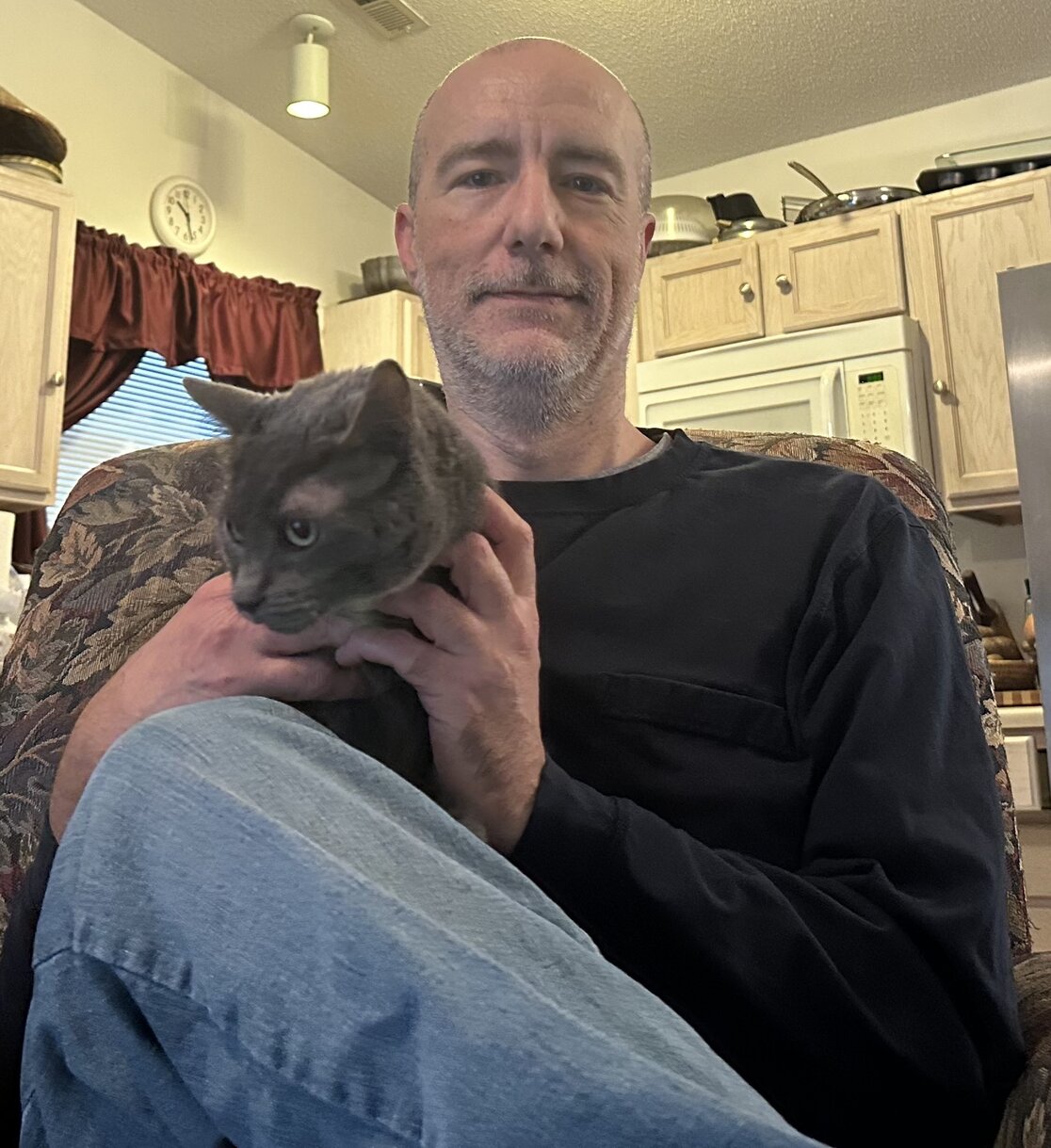 Introducing the Catsters: Christopher & Olga, His Russian Blue Baby