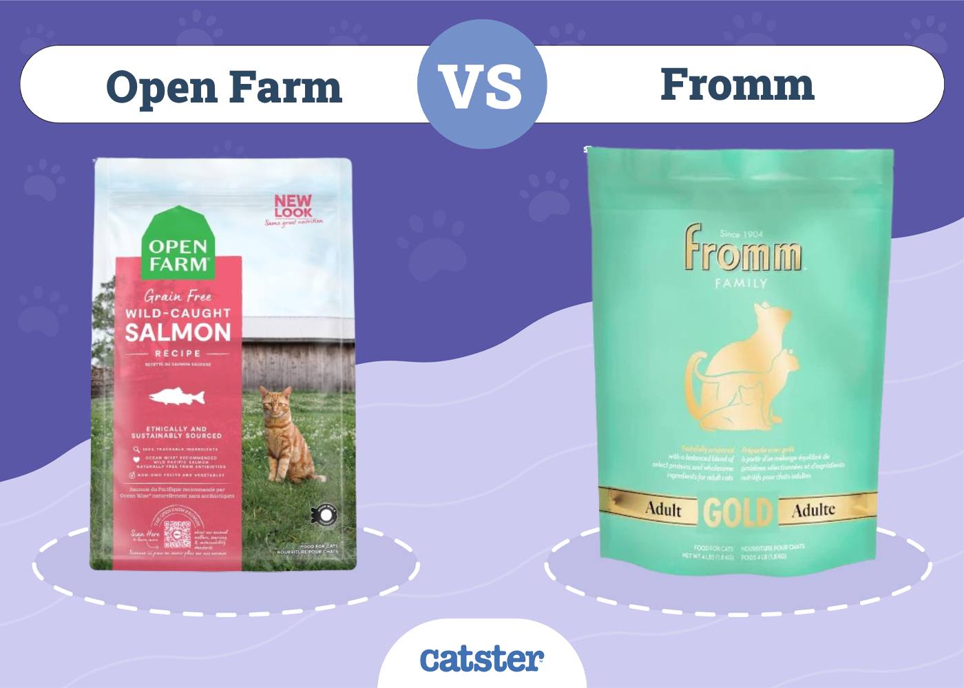 Open Farm vs Fromm Cat Food: 2026 Comparison