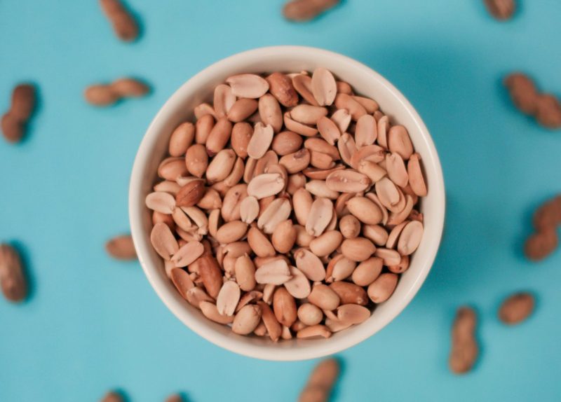 Peanuts in a bowl