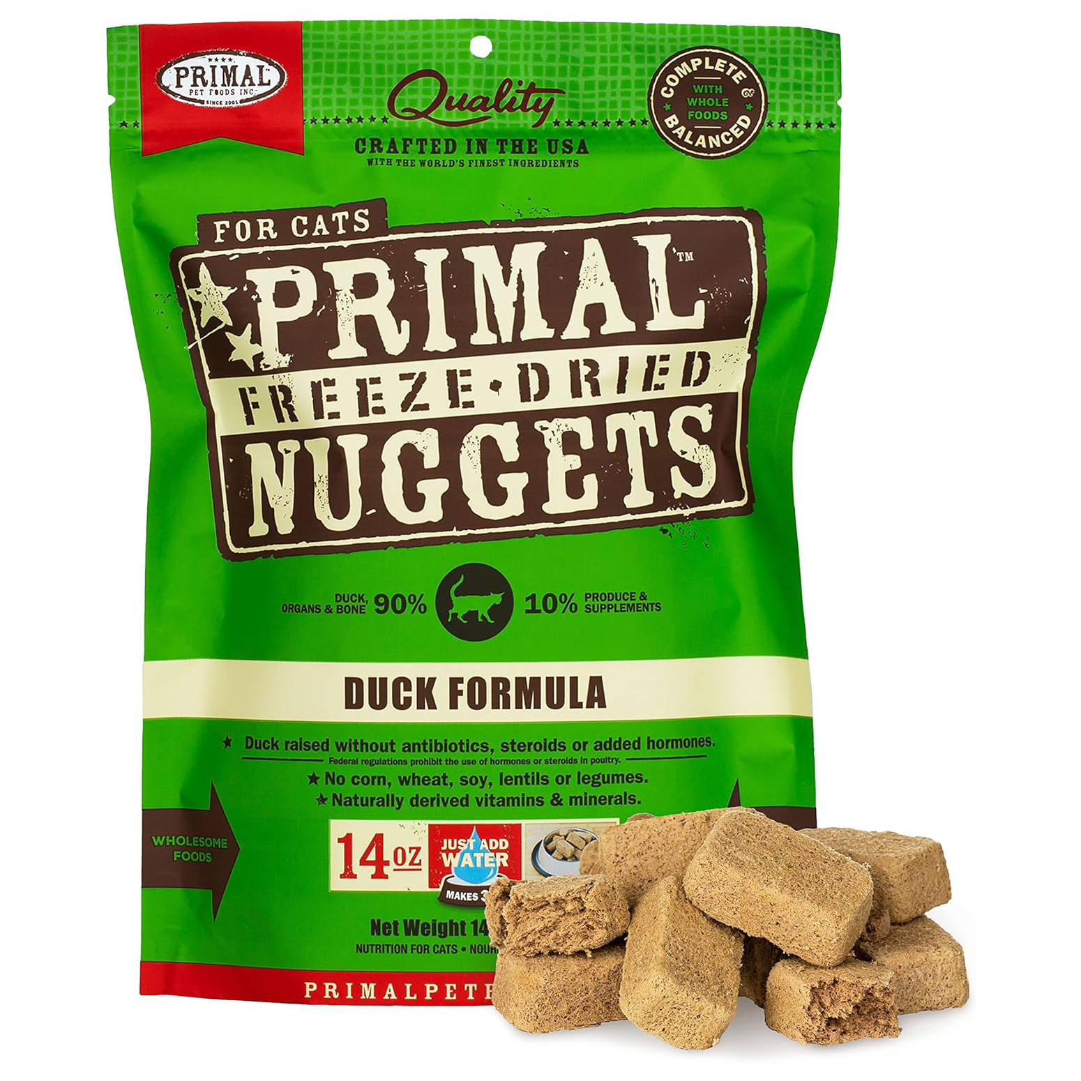 Primal Freeze-Dried Nuggets Duck Formula