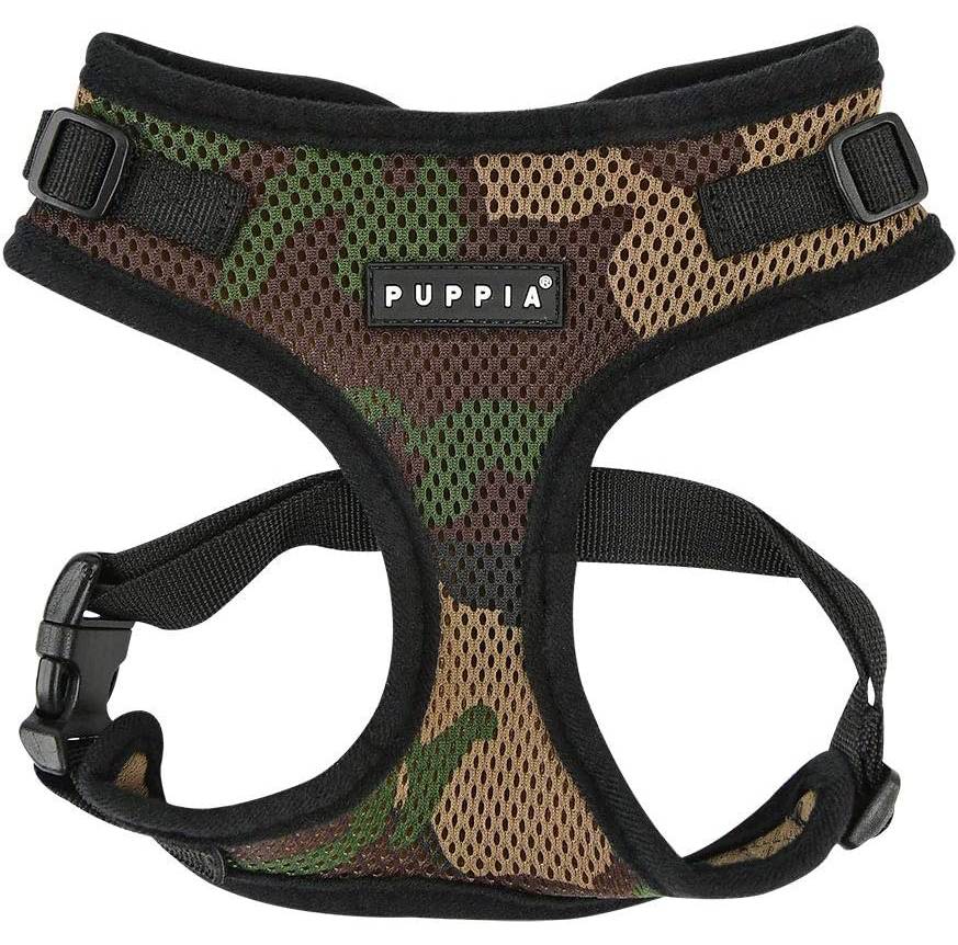 Puppia Authentic RiteFit Harness with Adjustable Neck