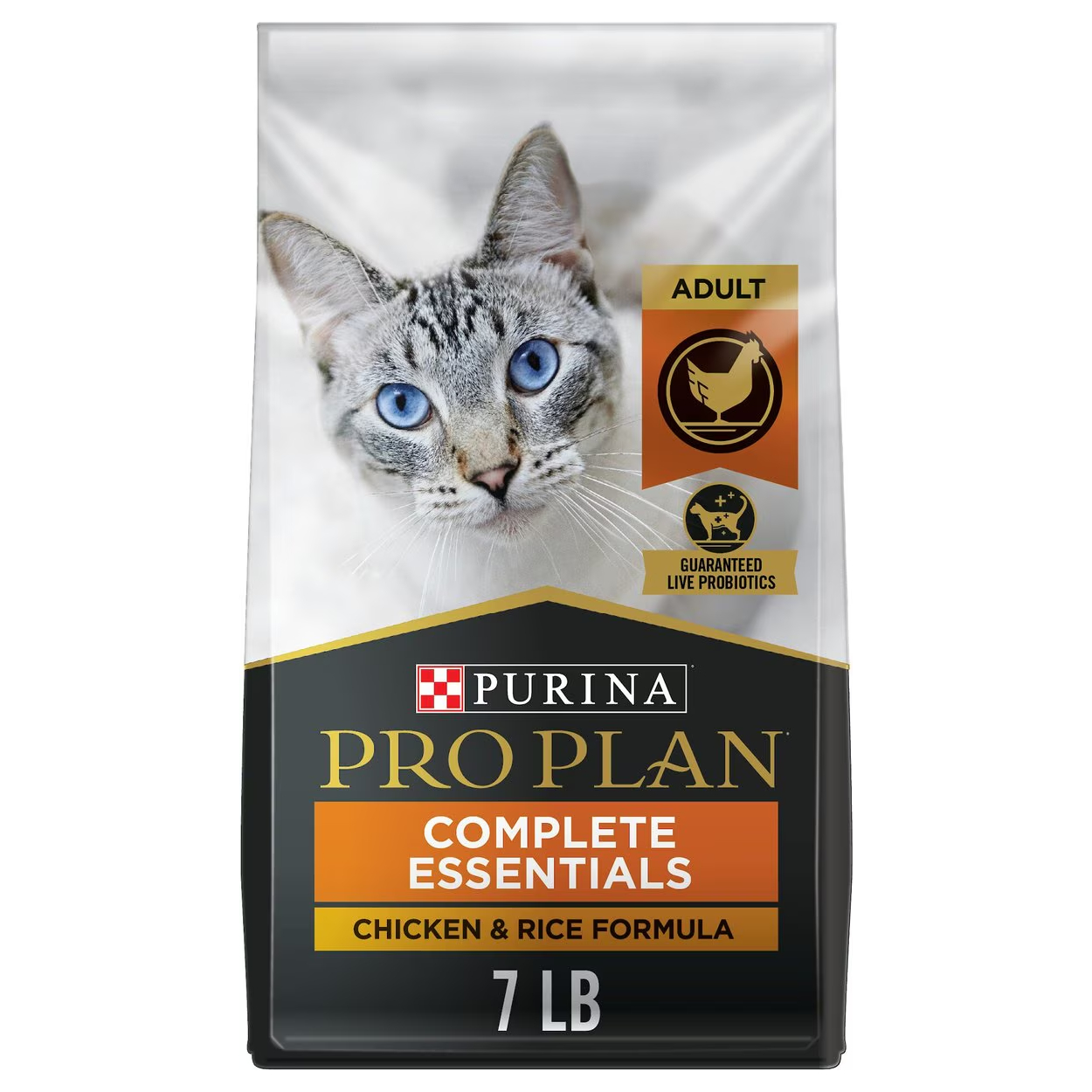 Purina Pro Plan Chicken & Rice Formula with Probiotics High Protein Cat Food