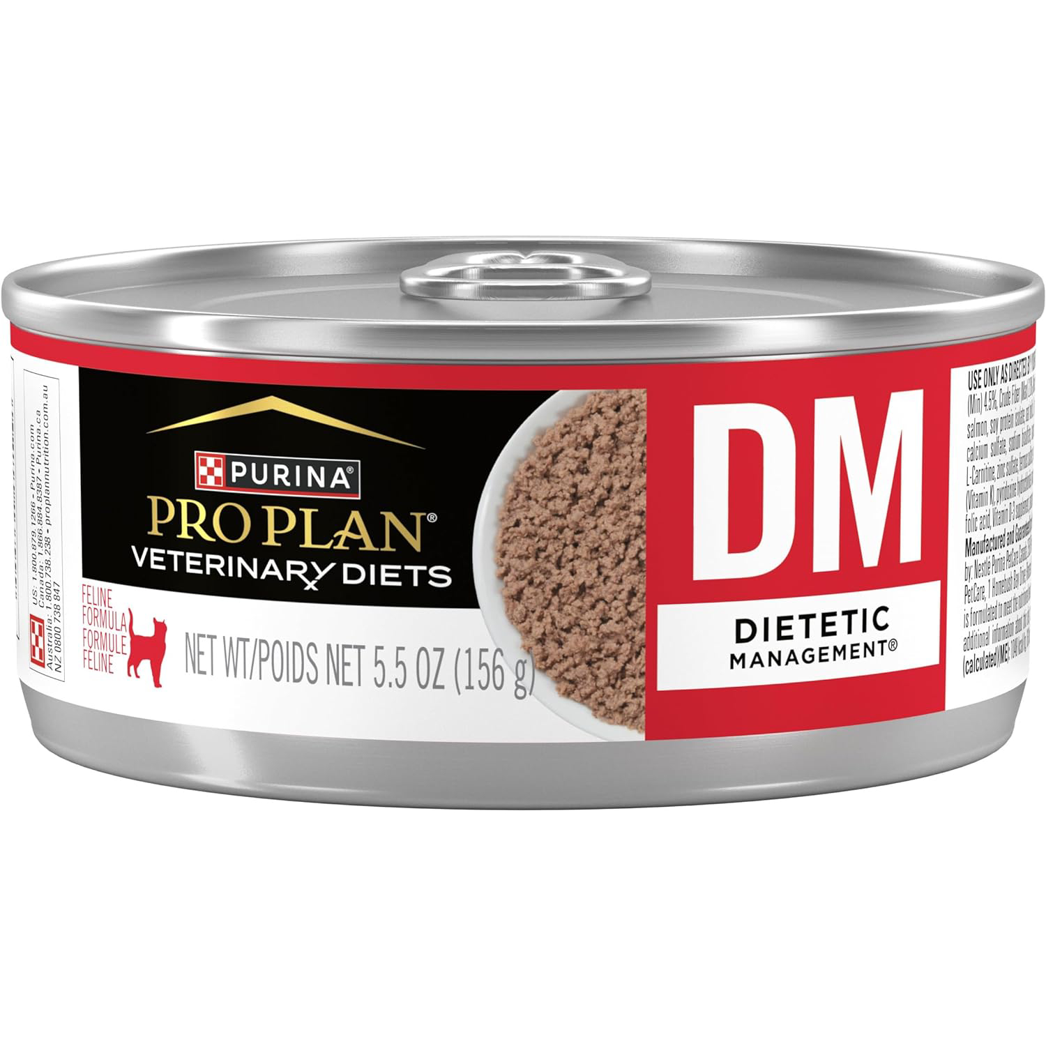 Purina Pro Plan Veterinary Diets DM Savory Selects Canned Cat Food