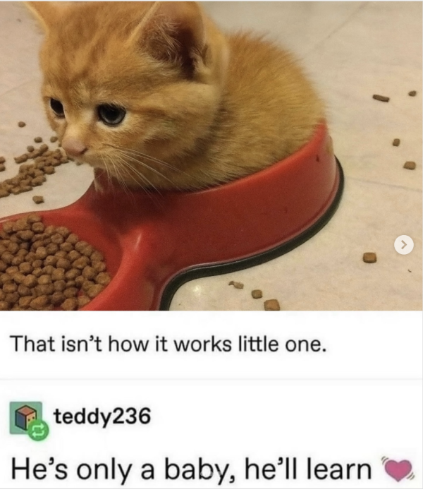 he's improvising