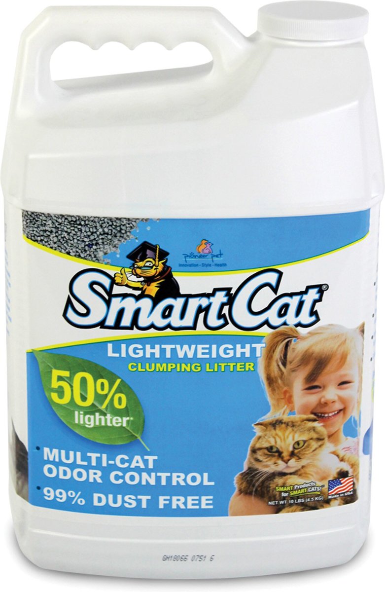 SmartCat Lightweight Unscented Clumping Clay Cat Litter