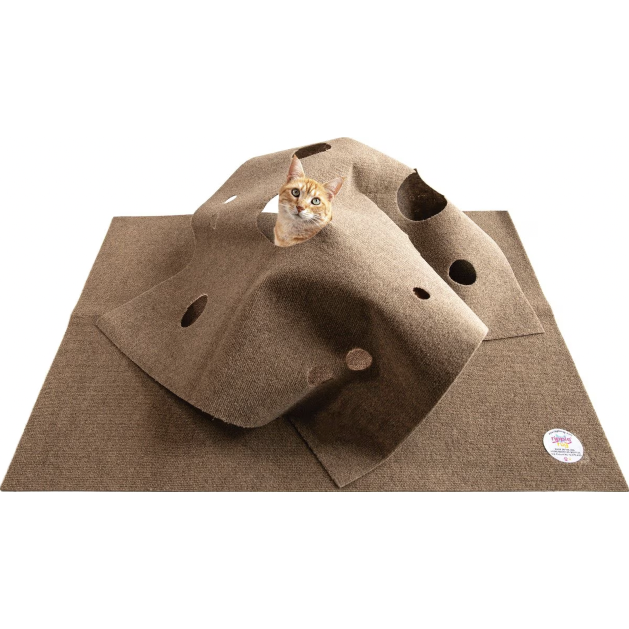 SnugglyCat Ripple Rug Cat Activity Play Mat
