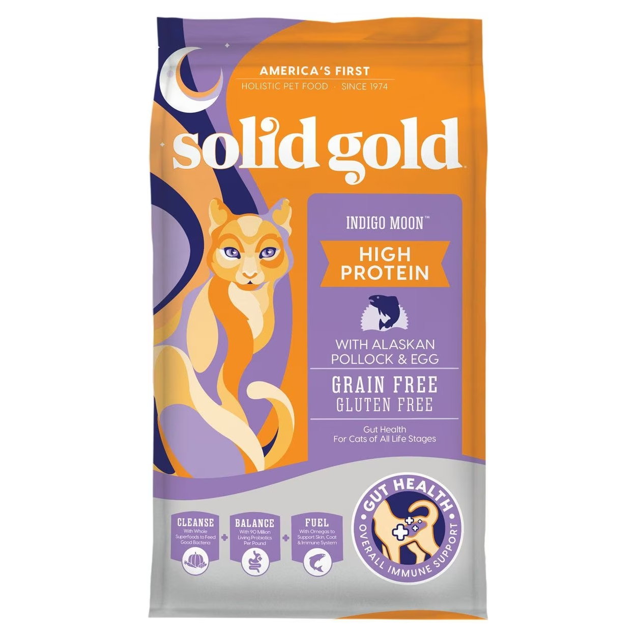 Solid Gold Indigo Moon High Protein Wild Alaskan Pollock & Eggs Recipe