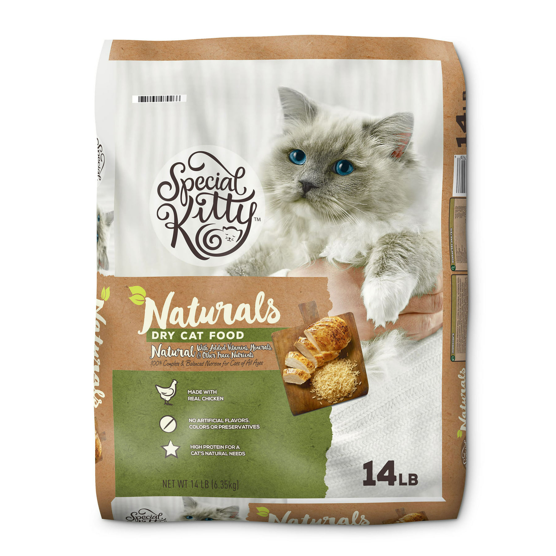 Special Kitty Naturals Chicken Flavor Dry Cat Food