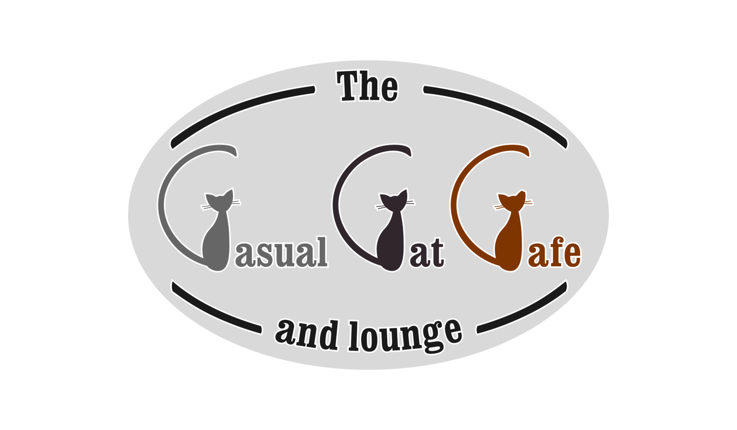 The Casual Cat Cafe logo
