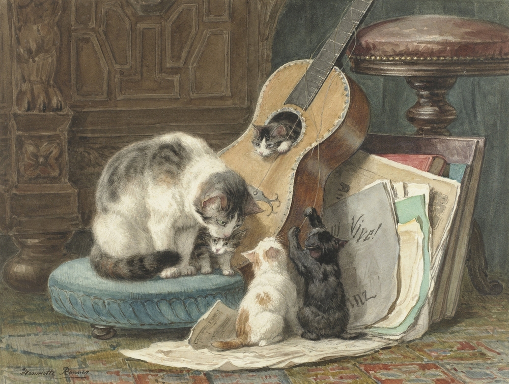 20 Famous Cat Paintings - Exploring Modern and Classic Masterpieces