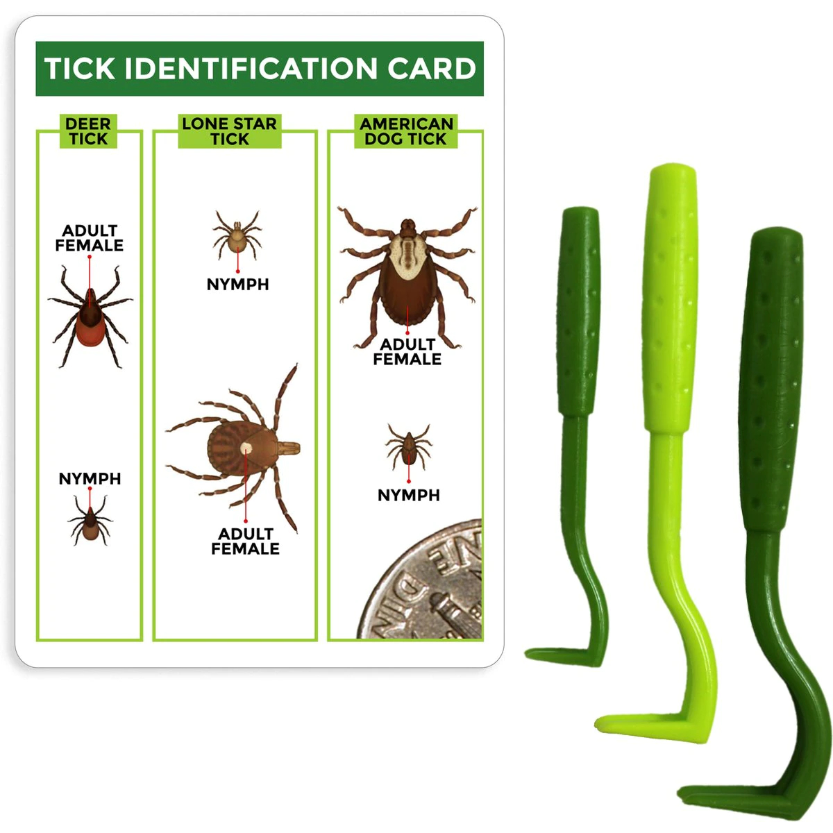 TickCheck Tick Remover Value, 3-pack new