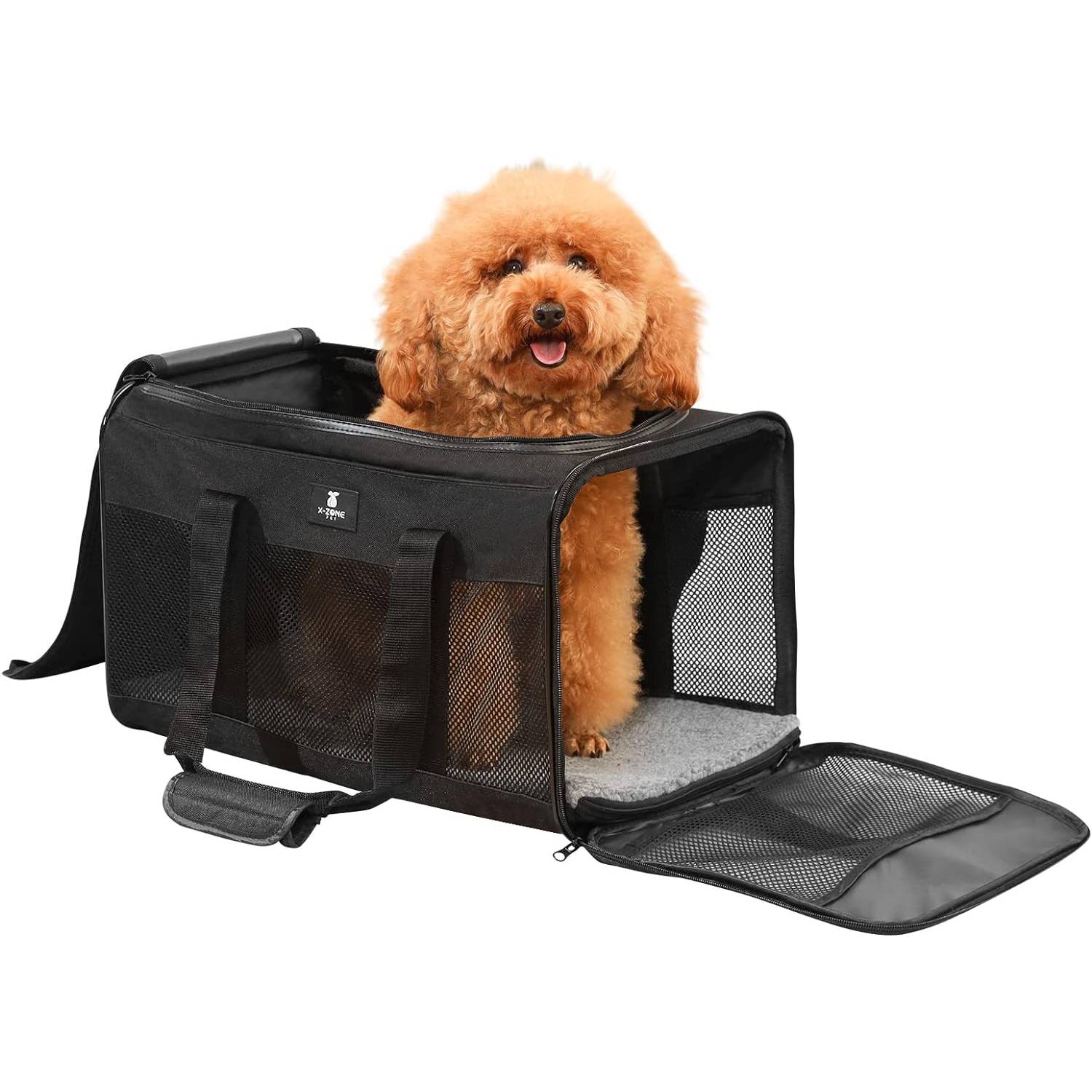 X-ZONE PET Cat Carrier Dog Carrier Pet Carrier for Small Medium Cats Dogs