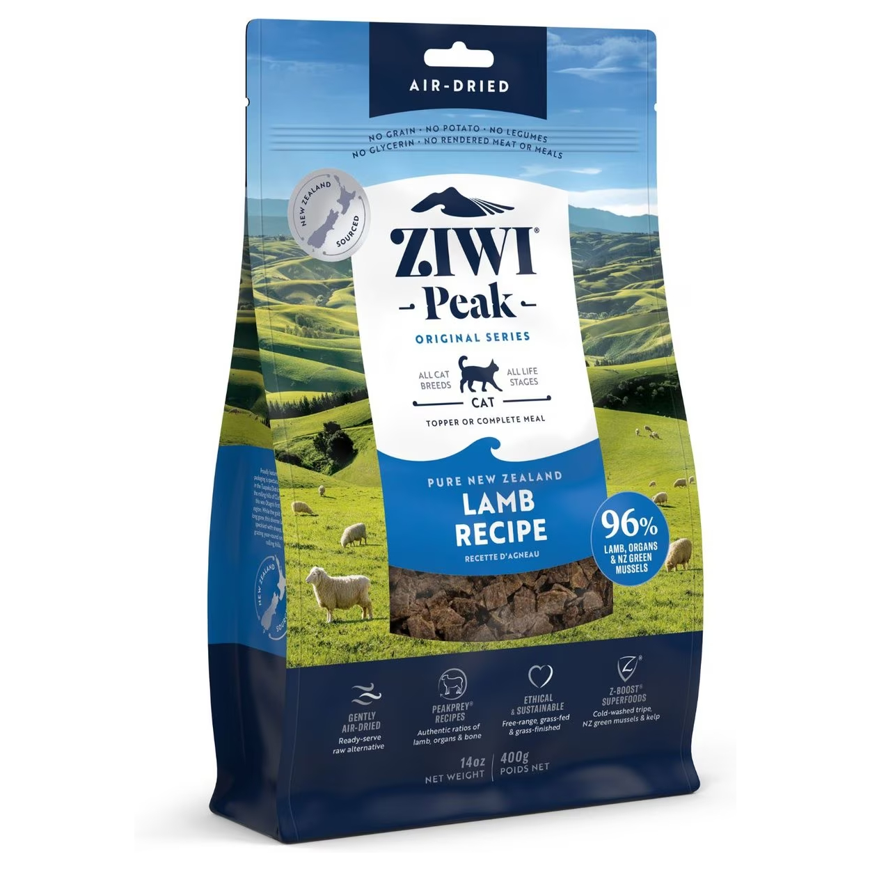 Ziwi Peak Air-Dried Lamb Recipe Cat Food