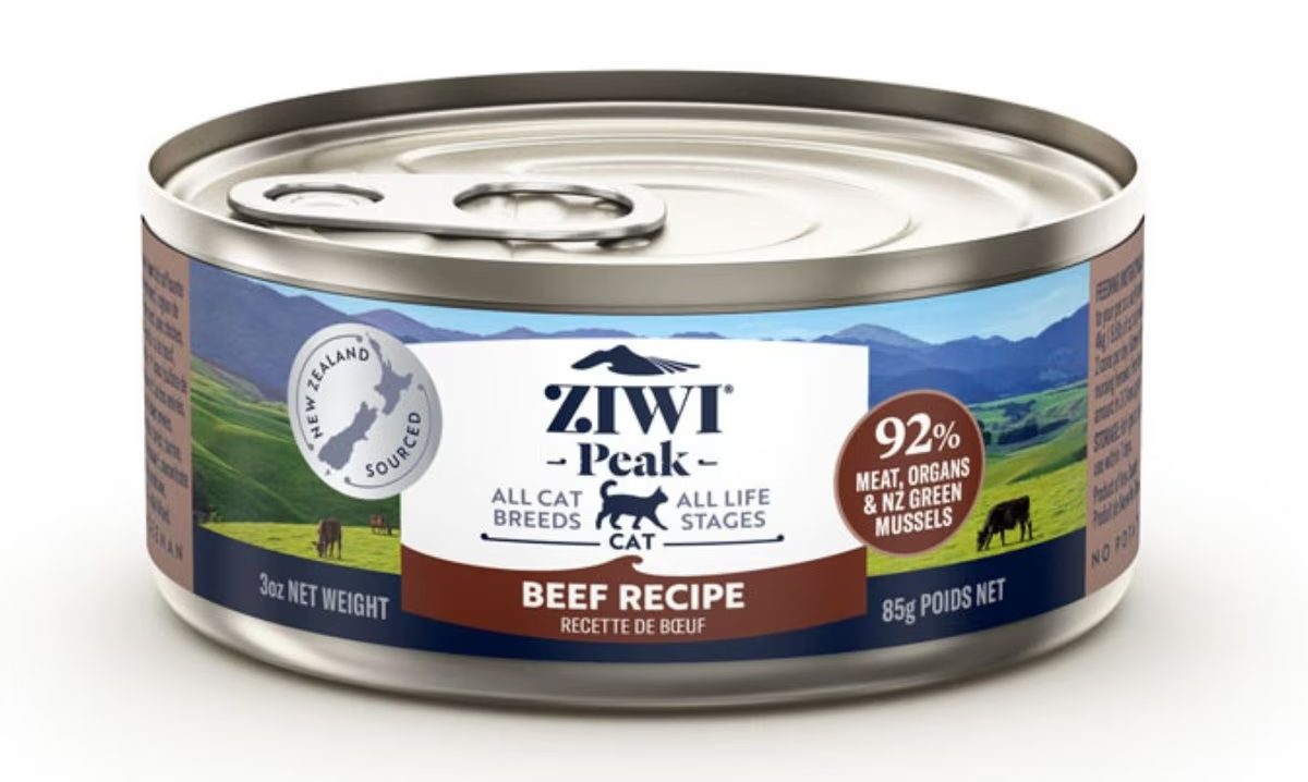 Ziwi Peak Beef Recipe Canned Cat Food