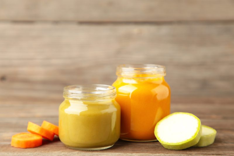 jars of baby food