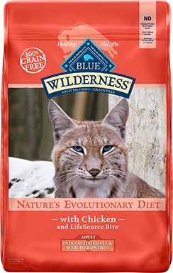 Blue Buffalo Wilderness Indoor Hairball &amp; Weight Control Chicken Recipe