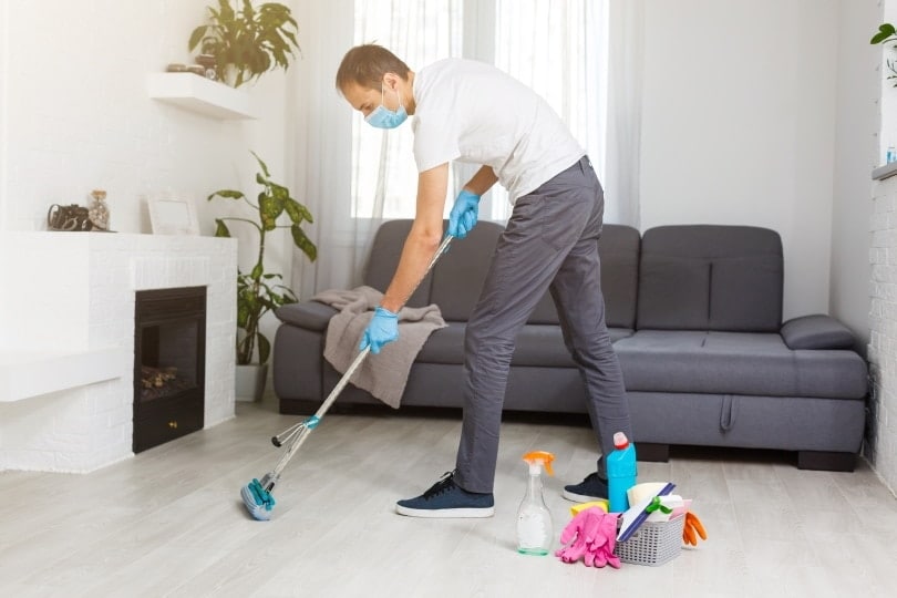 cleaning-the-floor