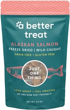 A Better Treat Freeze-Dried Salmon Dog &amp; Cat Treat