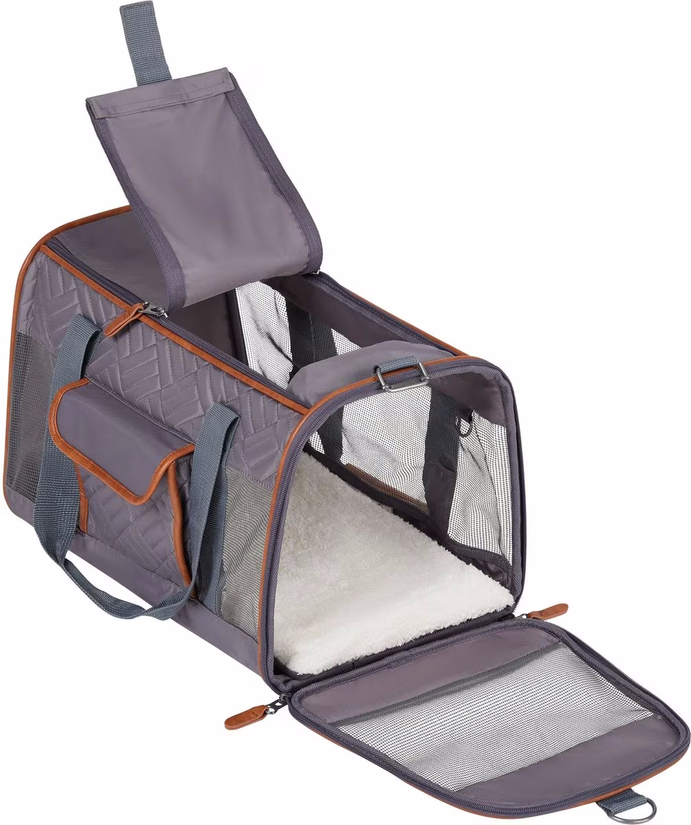Frisco Premium Airline Compliant Dog &amp; Cat Quilted Carrier Bag