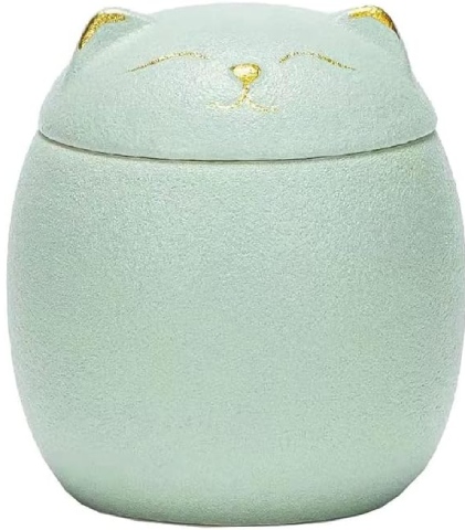 Mozacona Ceramic Embossed Storage Canister