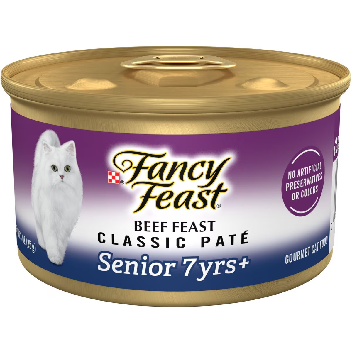 Fancy Feast Beef Feast Classic Pate Senior 7+ Canned Cat Food