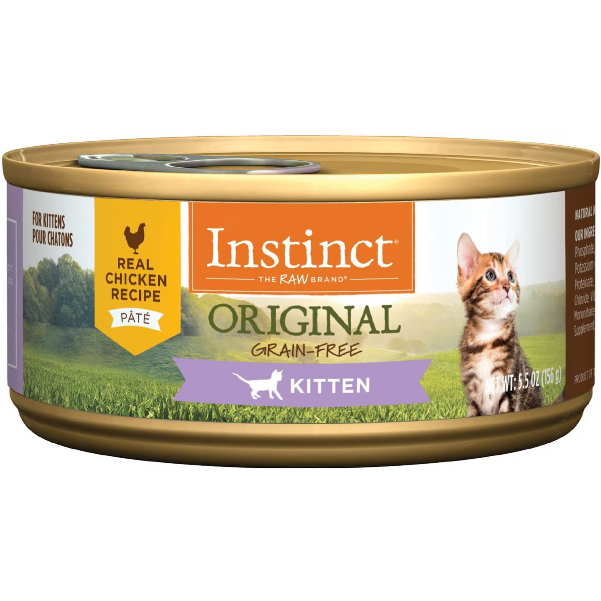 Instinct Kitten Grain-Free Pate Wet Cat Food new