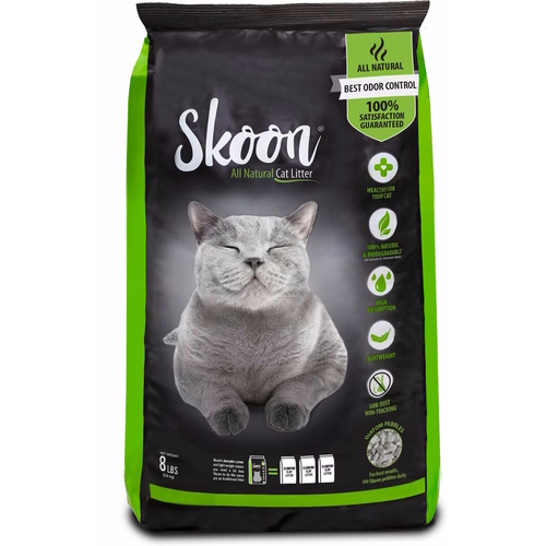 Skoon Unscented Non-Clumping Cat Litter