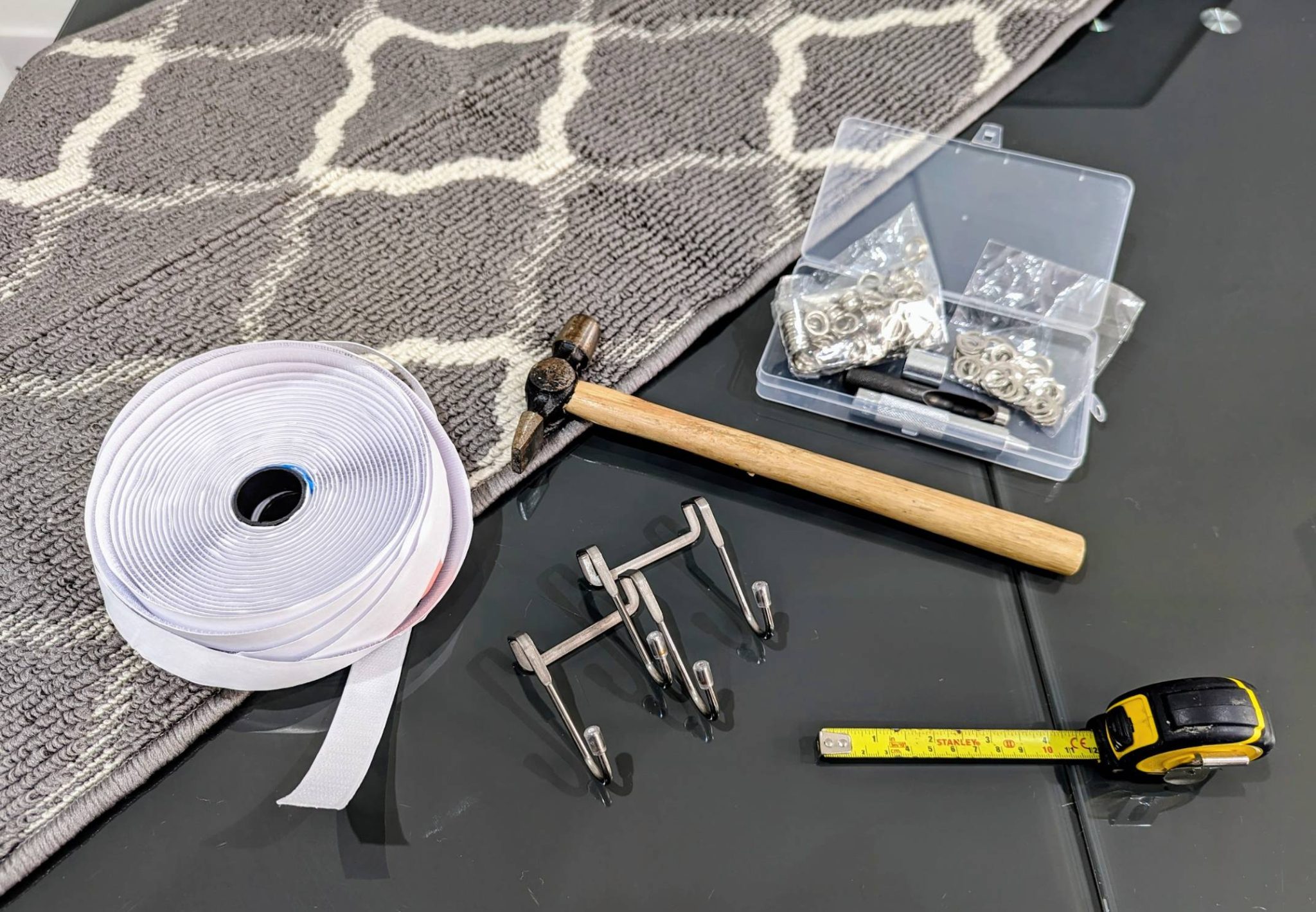 How to Make a DIY Cat Door Climber - materials