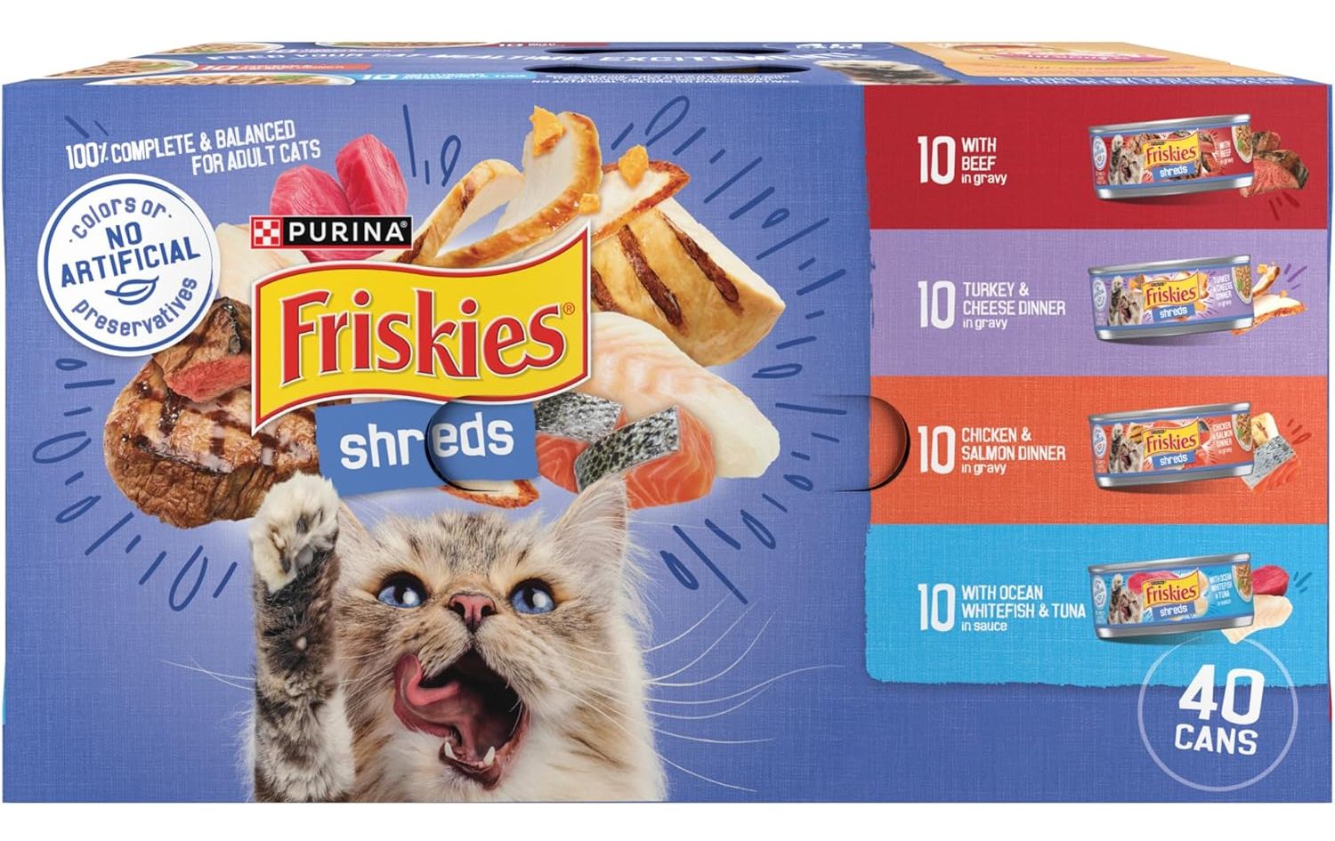 Friskies Shreds in Gravy