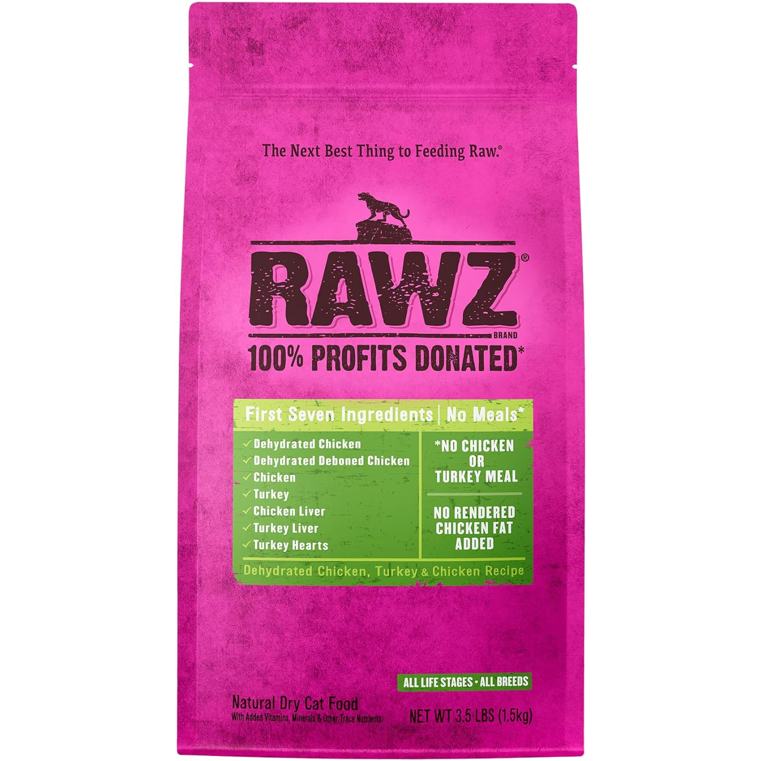 Rawz Dehydrated Dry Cat Food