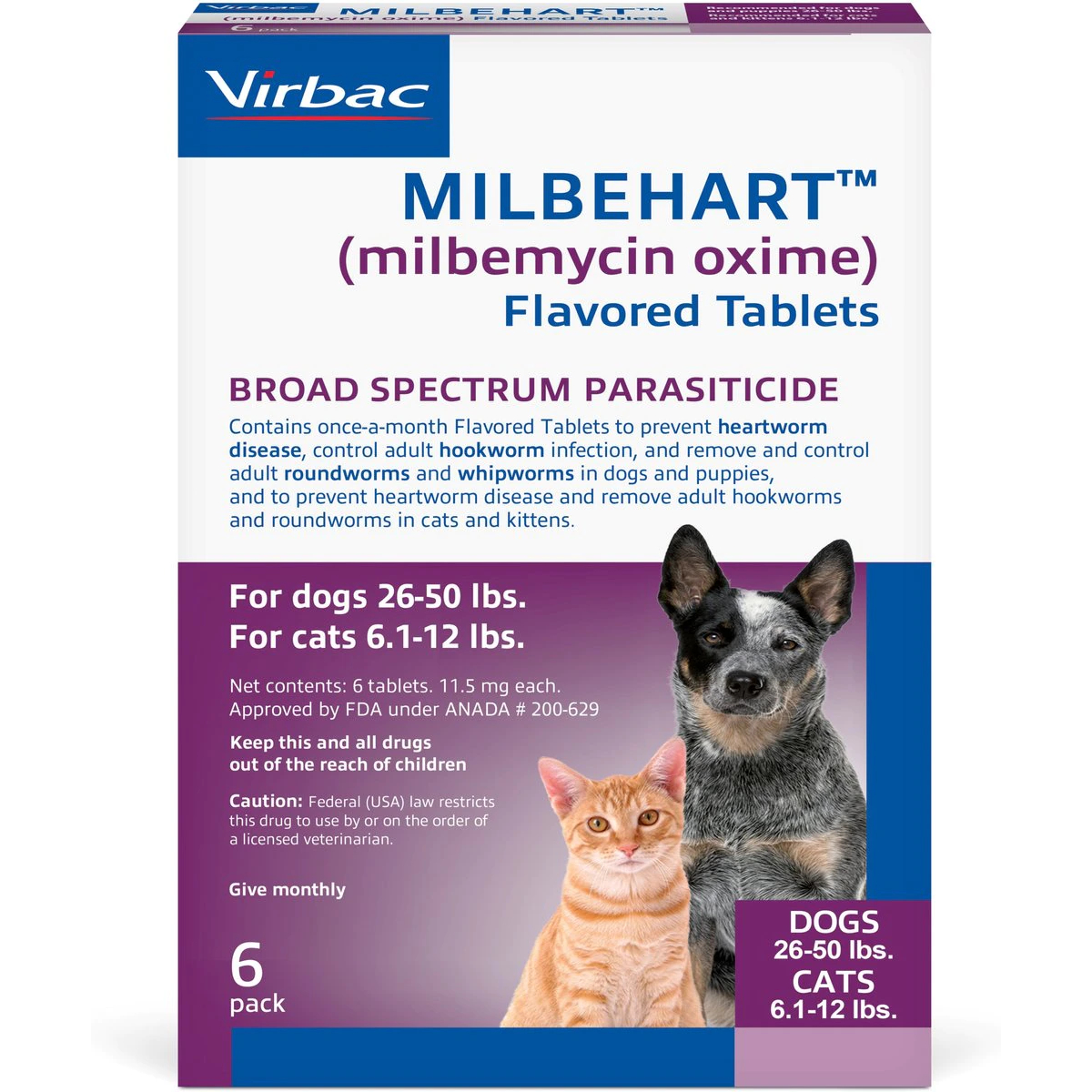 MilbeHART Flavored Tablets
