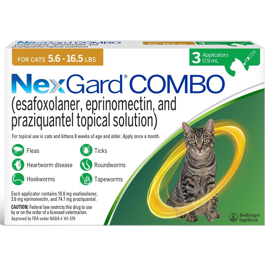 NexGard COMBO Topical for Cats