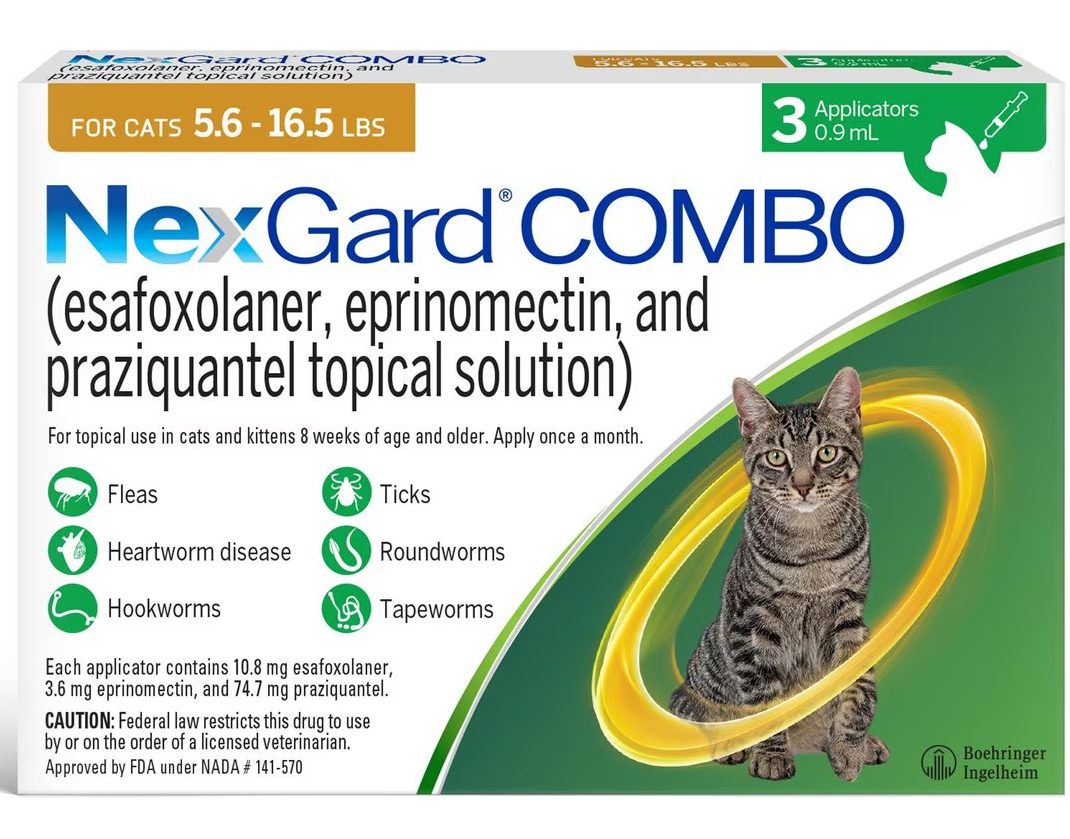 NexGard COMBO Topical for Cats