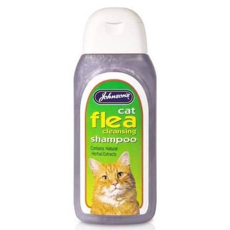 JVP Johnsons Vet Cat Flea Cleansing Shampoo